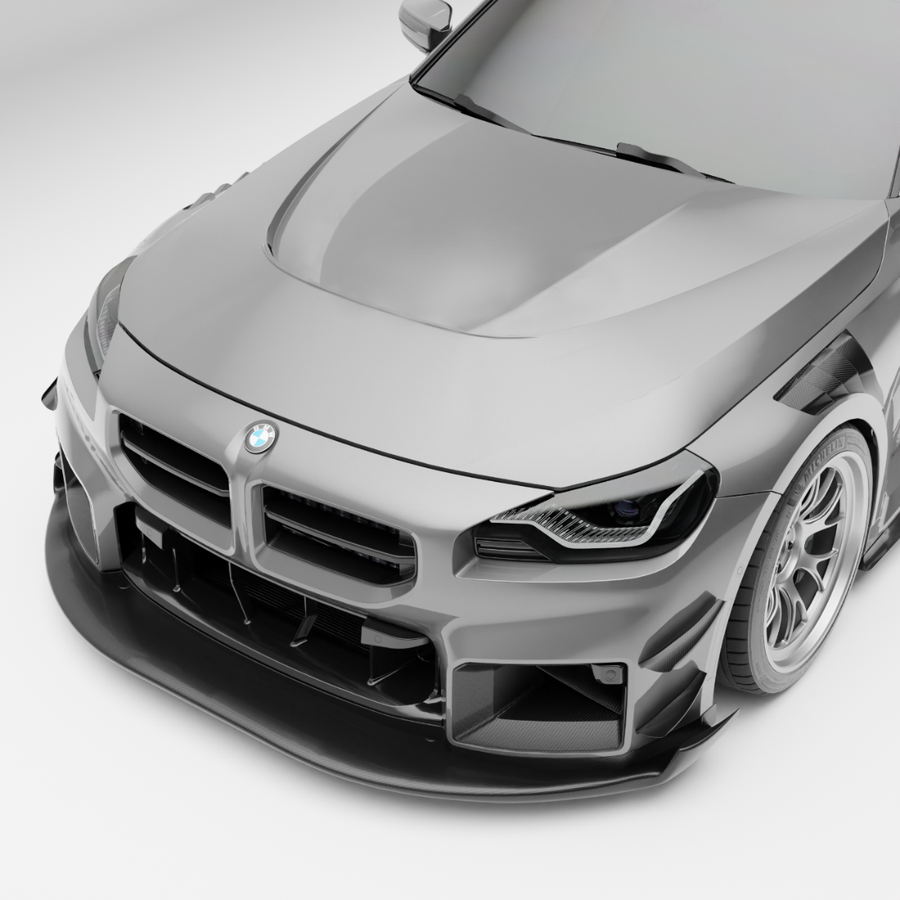 RevoZport Carbon Motorkap gesloten voor BMW M2 G87