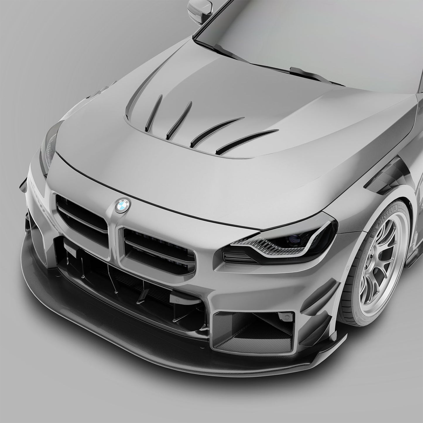 RevoZport Carbon Motorkap Aero voor BMW M2 G87