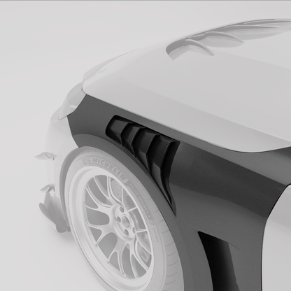 RevoZport Carbon Spatborden voorbumper voor BMW M2 G87