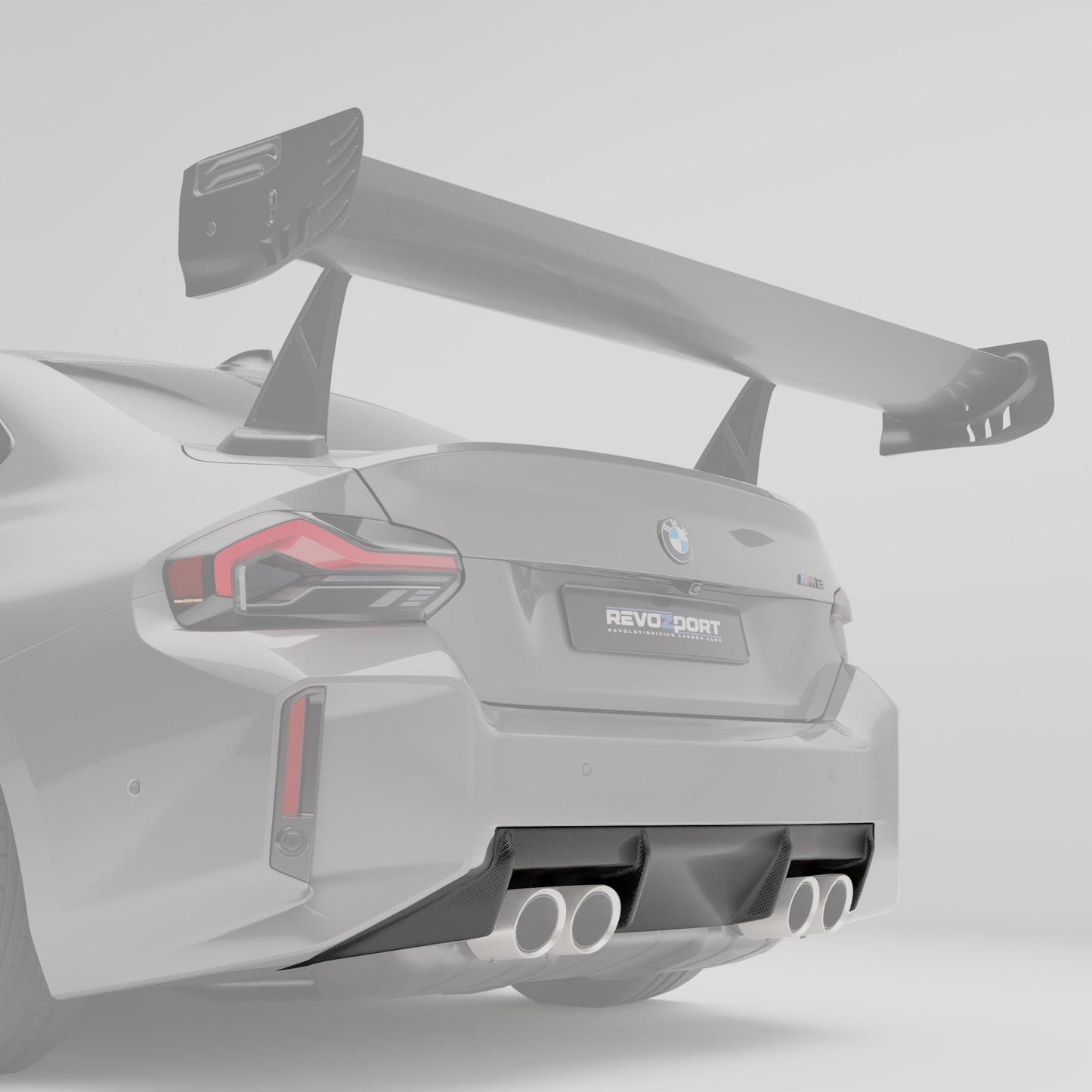 RevoZport Carbon Diffuser voor BMW M2 G87