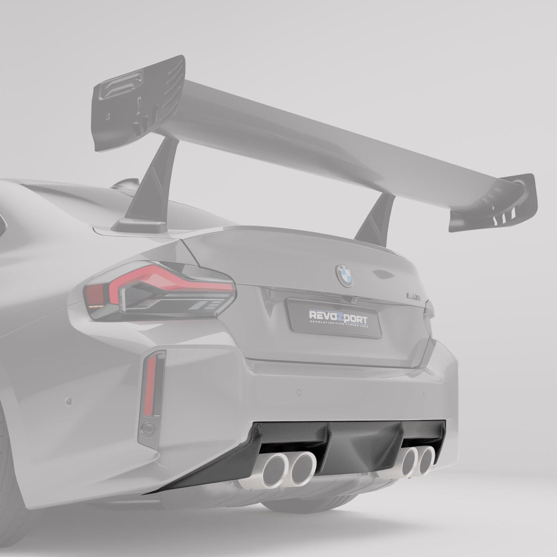 RevoZport Carbon Diffuser voor BMW M2 G87