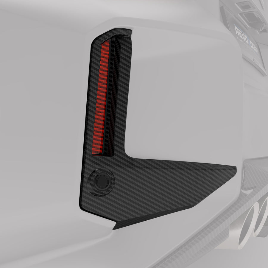 RevoZport Carbon Canards achterbumper voor BMW M2 G87