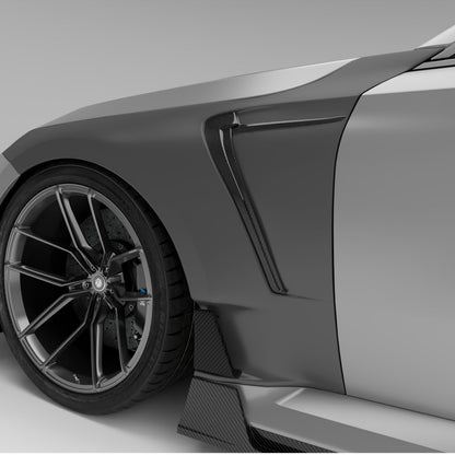 RevoZport Carbon Spatborden zijscherm voor BMW M2 G87