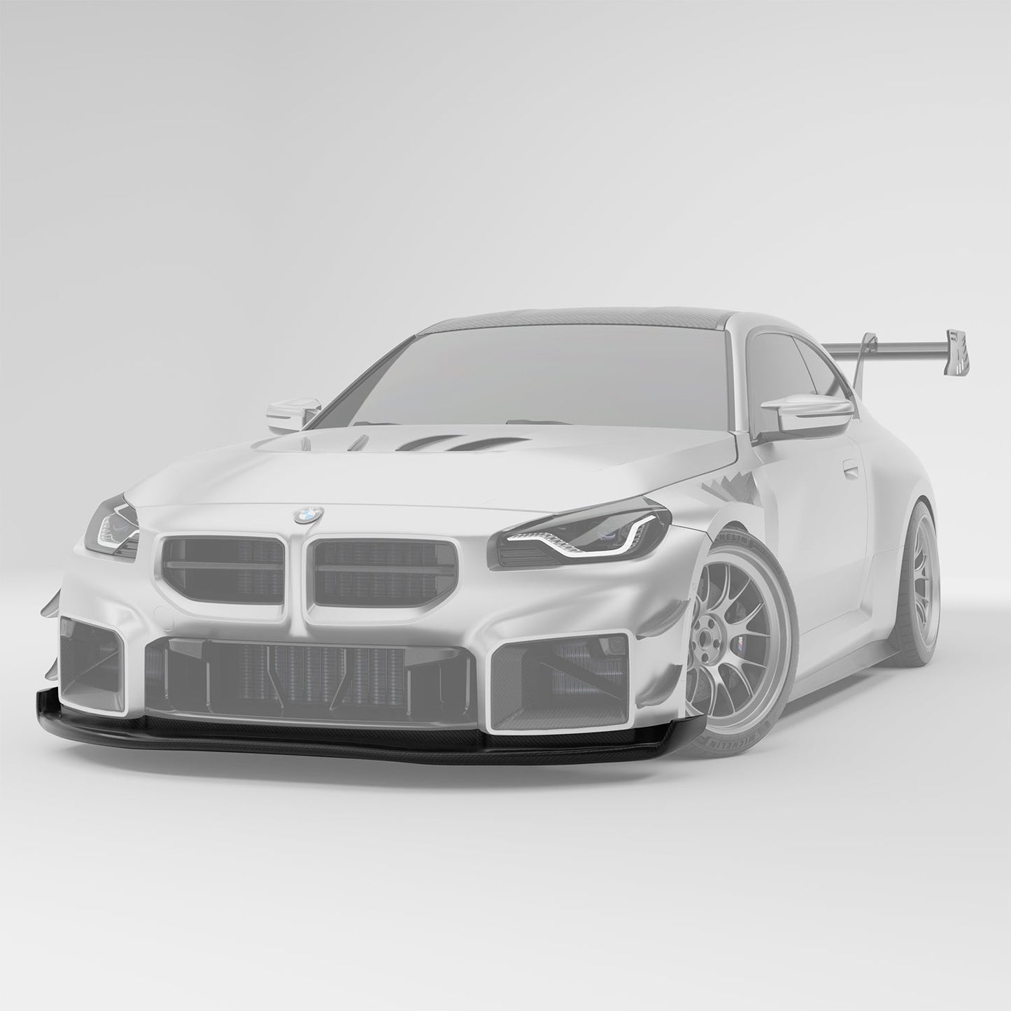 RevoZport Carbon Front Splitter Aero voor BMW M2 G87