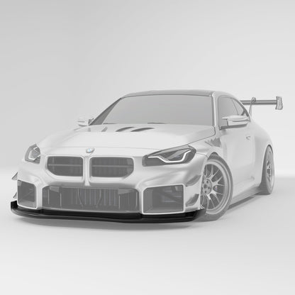 RevoZport Carbon Front Splitter Aero voor BMW M2 G87