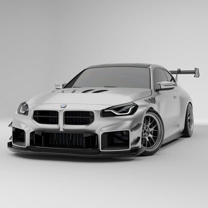 RevoZport Carbon Front Splitter Aero voor BMW M2 G87