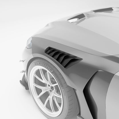 RevoZport Carbon Spatborden voor BMW M3 G80
