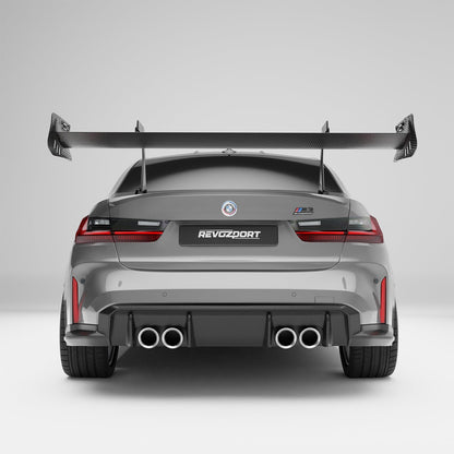 RevoZport Carbon Spoiler achterbumper voor BMW M3 G80