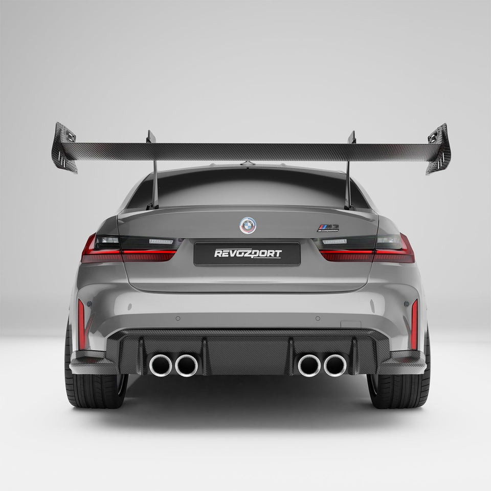 RevoZport Carbon Spoiler achterbumper voor BMW M3 G80