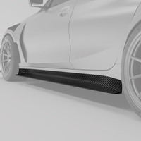 RevoZport Carbon Side Skirts voor BMW M3 G80