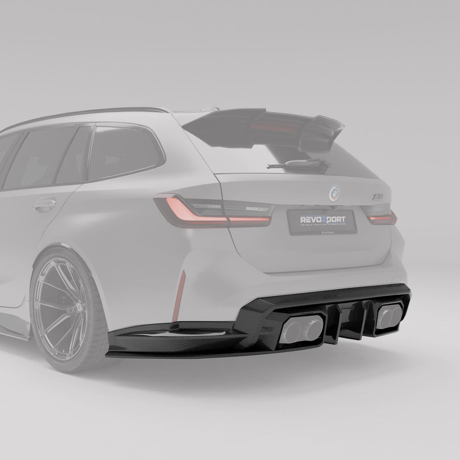 RevoZport Carbon Diffuser voor BMW M3 G80, G81