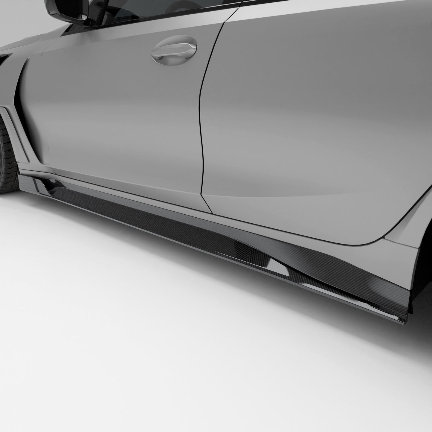 RevoZport Carbon Side Skirts voor BMW M3 G80, G81