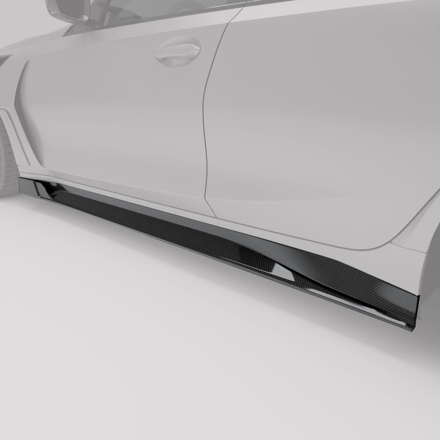 RevoZport Carbon Side Skirts voor BMW M3 G80, G81