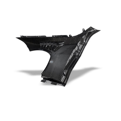RevoZport Carbon Spatborden voorbumper voor BMW M4 G82