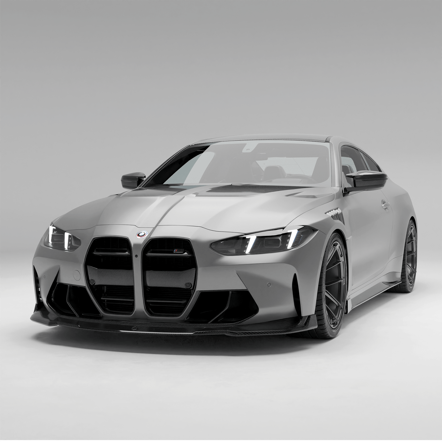 RevoZport Carbon Front Splitter voor BMW M3 / M4 G80, G81, G82