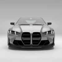 RevoZport Carbon Grille voorbumper sierlijst voor BMW M3 / M4 G80, G81, G82