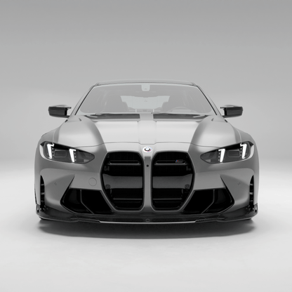RevoZport Carbon Grille voorbumper sierlijst voor BMW M3 / M4 G80, G81, G82