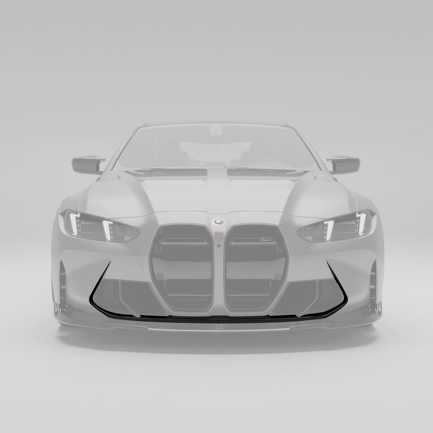 RevoZport Carbon Grille voorbumper sierlijst voor BMW M3 / M4 G80, G81, G82