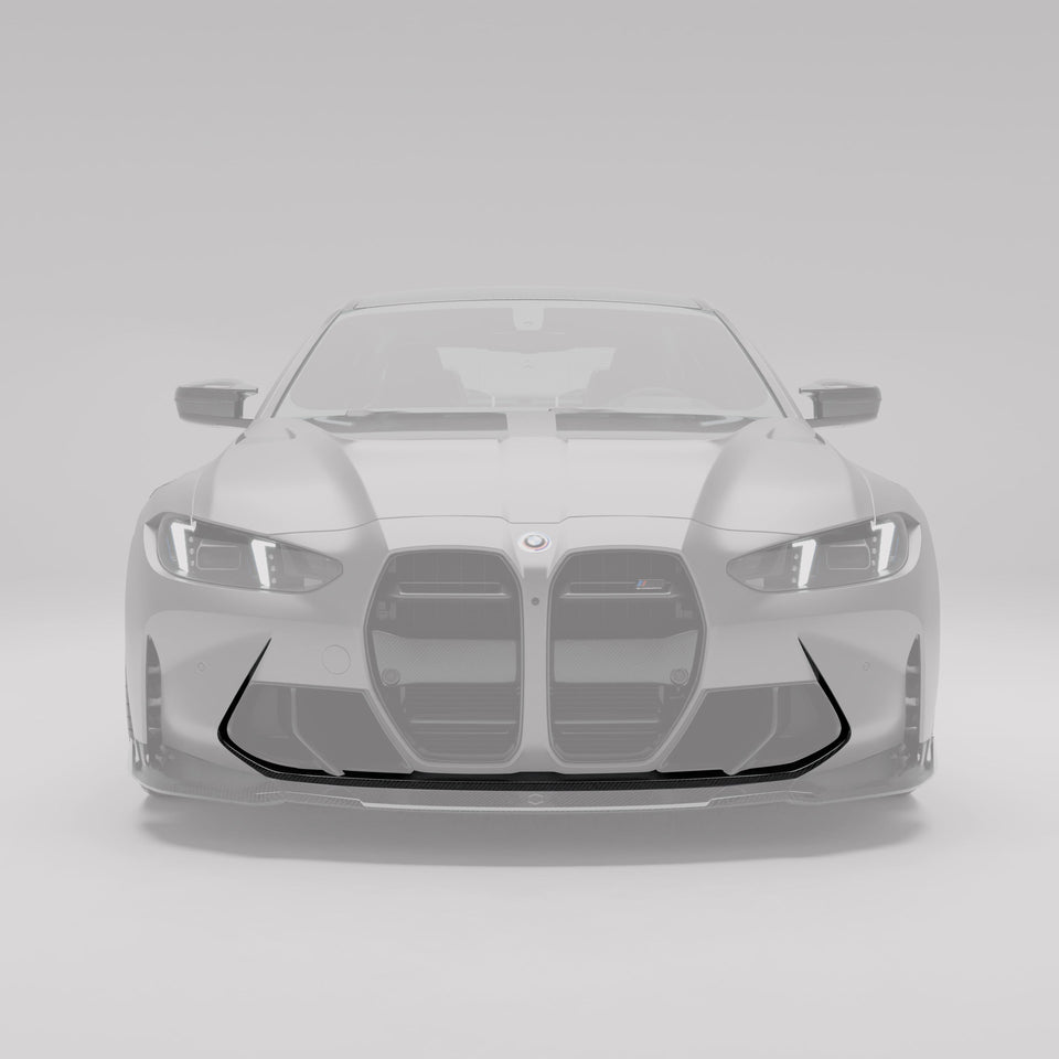 RevoZport Carbon Grille voorbumper sierlijst voor BMW M3 / M4 G80, G81, G82