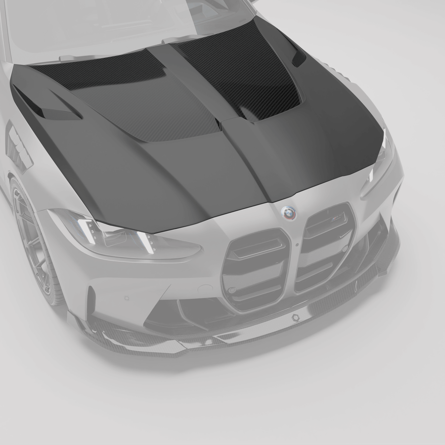 RevoZport Carbon Motorkap voor BMW M3 / M4 G80, G81, G82
