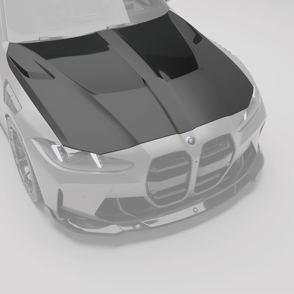 RevoZport Carbon Motorkap voor BMW M3 / M4 G80, G81, G82