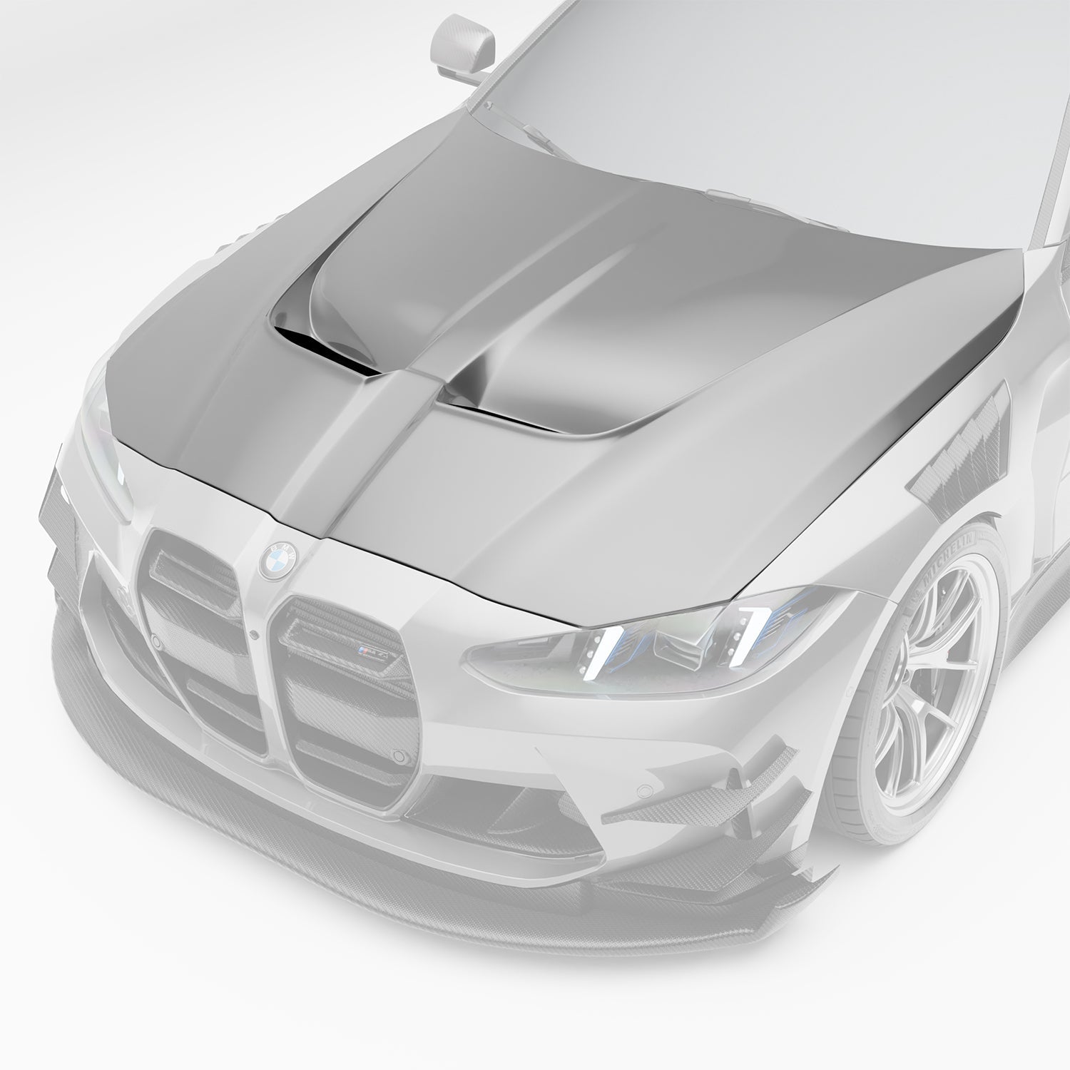 RevoZport Carbon Motorkap voor BMW M3 / M4 G80, G82