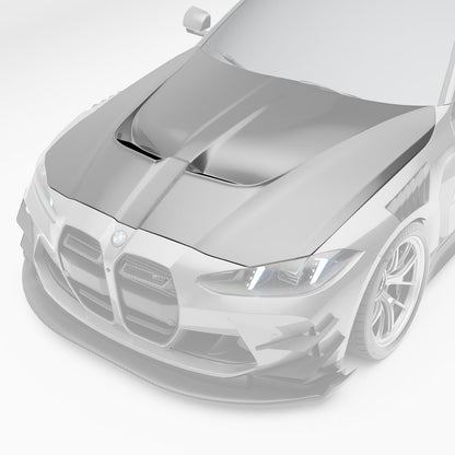 RevoZport Carbon Motorkap voor BMW M3 / M4 G80, G82