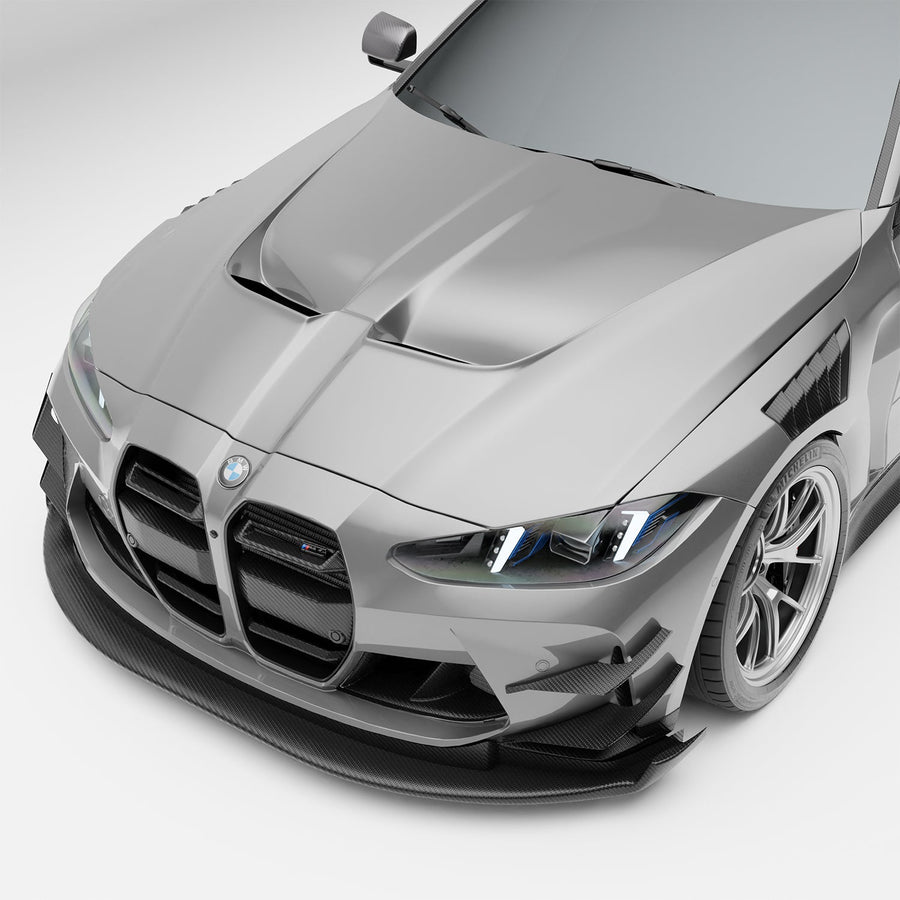 RevoZport Carbon Motorkap voor BMW M3 / M4 G80, G82
