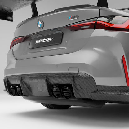 RevoZport Carbon Diffuser voor BMW M4 G82