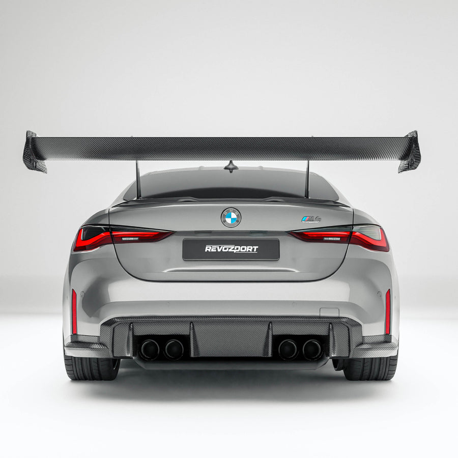 RevoZport Carbon Spoiler achterbumper voor BMW M4 G82
