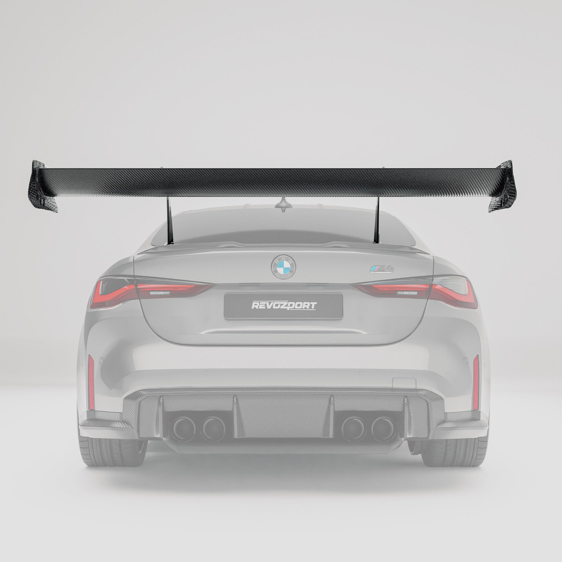 RevoZport Carbon Spoiler achterbumper voor BMW M4 G82