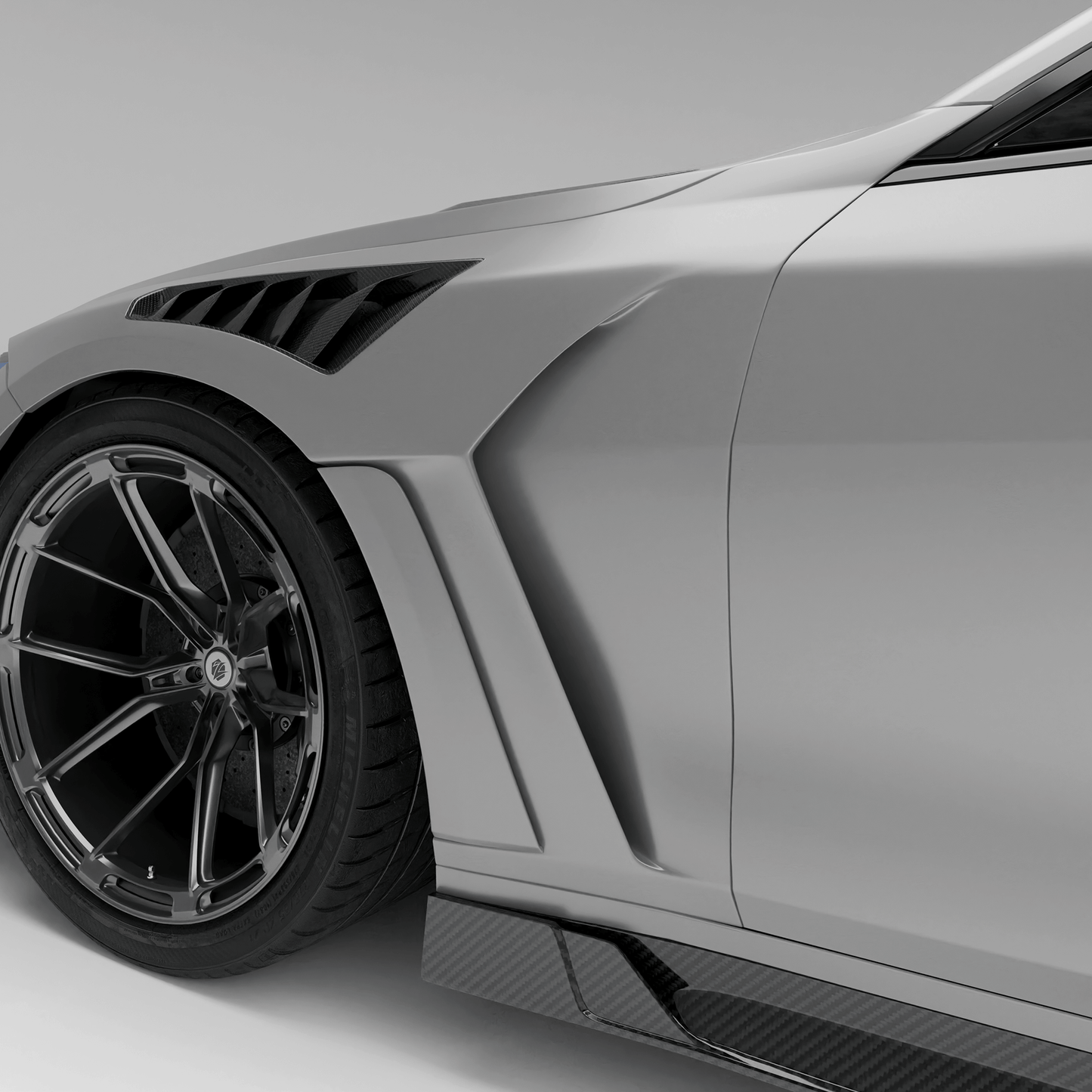RevoZport Carbon Spatborden zijscherm voor BMW M4 G82