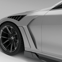 RevoZport Carbon Spatborden zijscherm voor BMW M4 G82