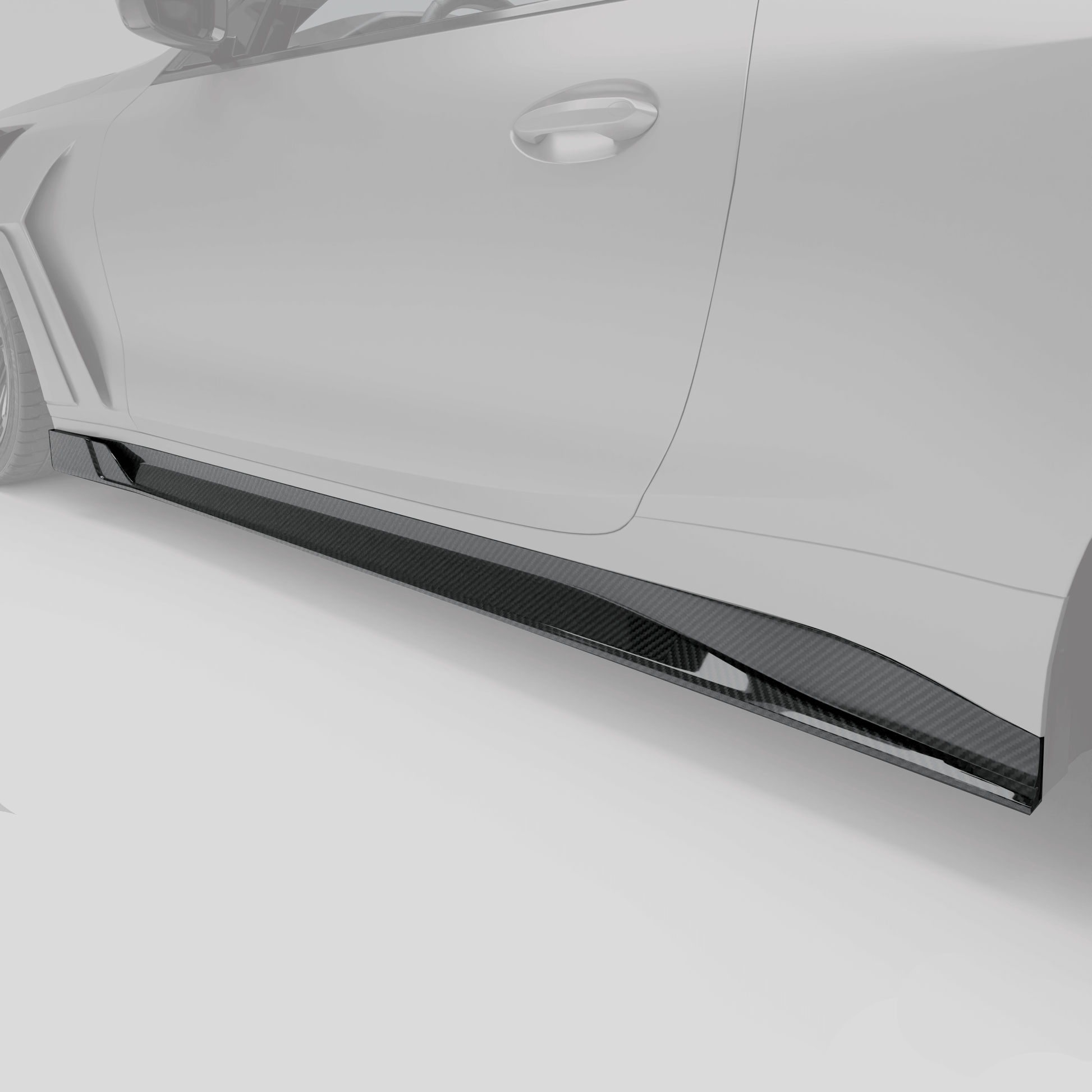 RevoZport Carbon Side Skirts voor BMW M4 G82