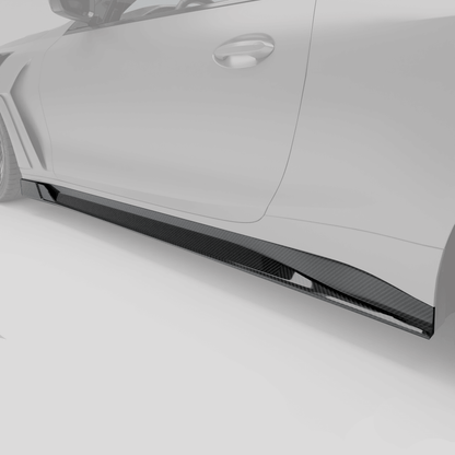 RevoZport Carbon Side Skirts voor BMW M4 G82