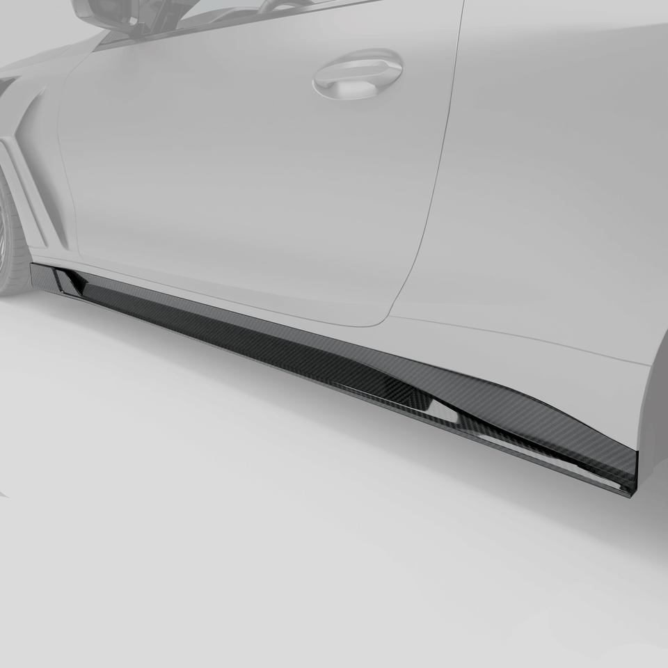 RevoZport Carbon Side Skirts voor BMW M4 G82