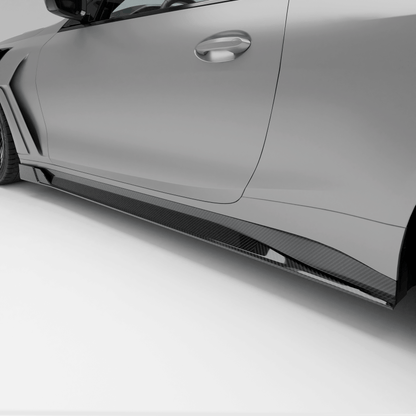 RevoZport Carbon Side Skirts voor BMW M4 G82
