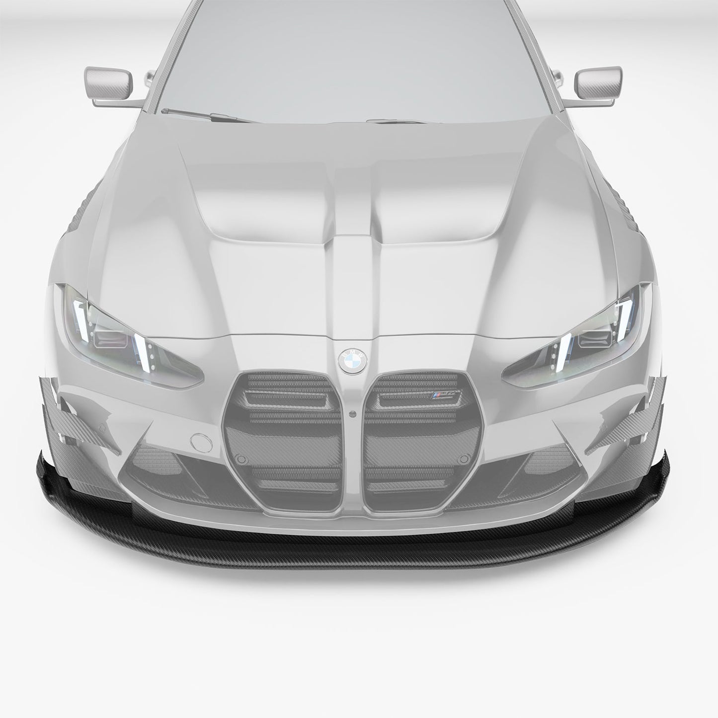 RevoZport Carbon Front Splitter voor BMW M3 / M4 G80, G82