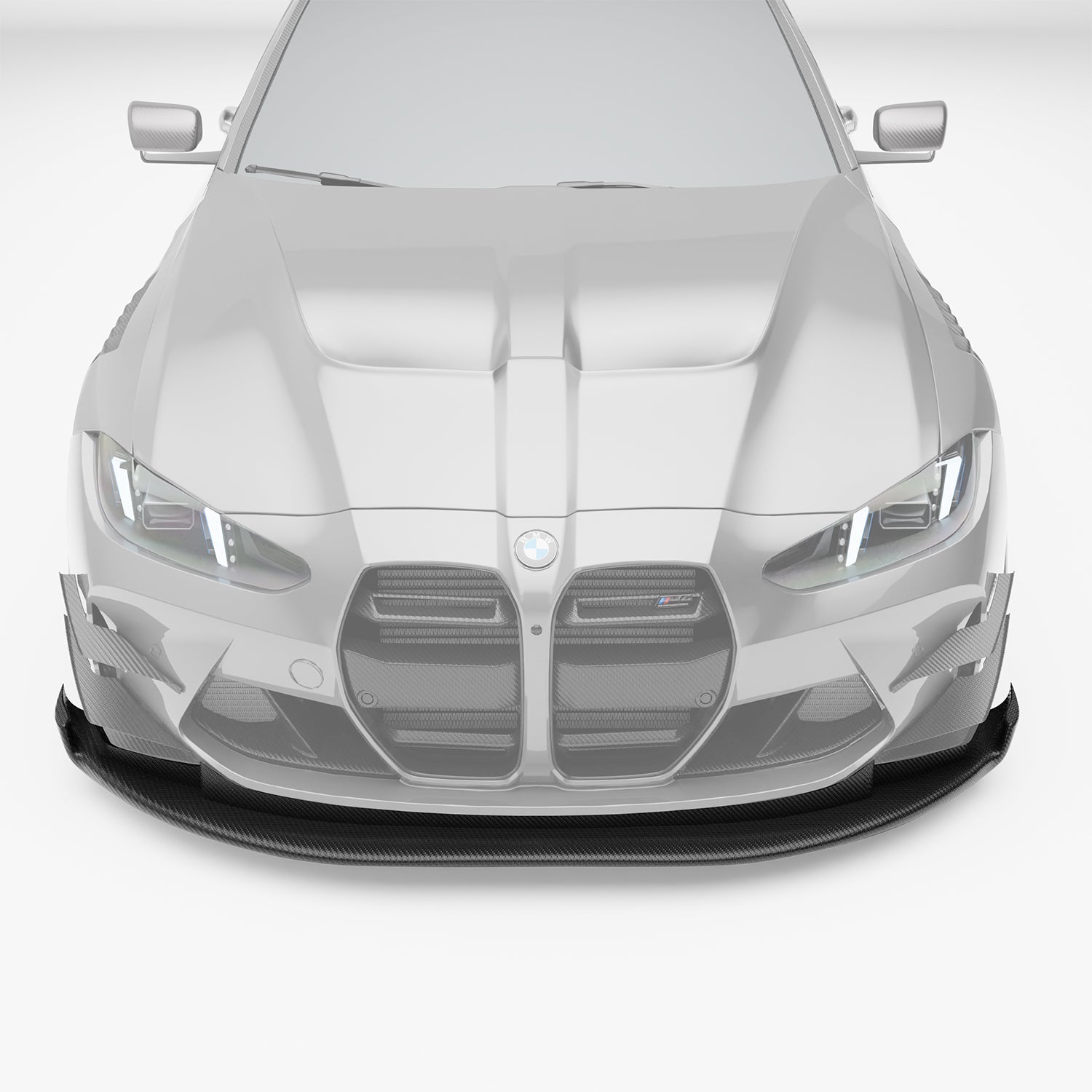 RevoZport Carbon Front Splitter voor BMW M3 / M4 G80, G82