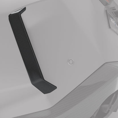 RevoZport Carbon Canards achterbumper voor BMW M5 G90, G99
