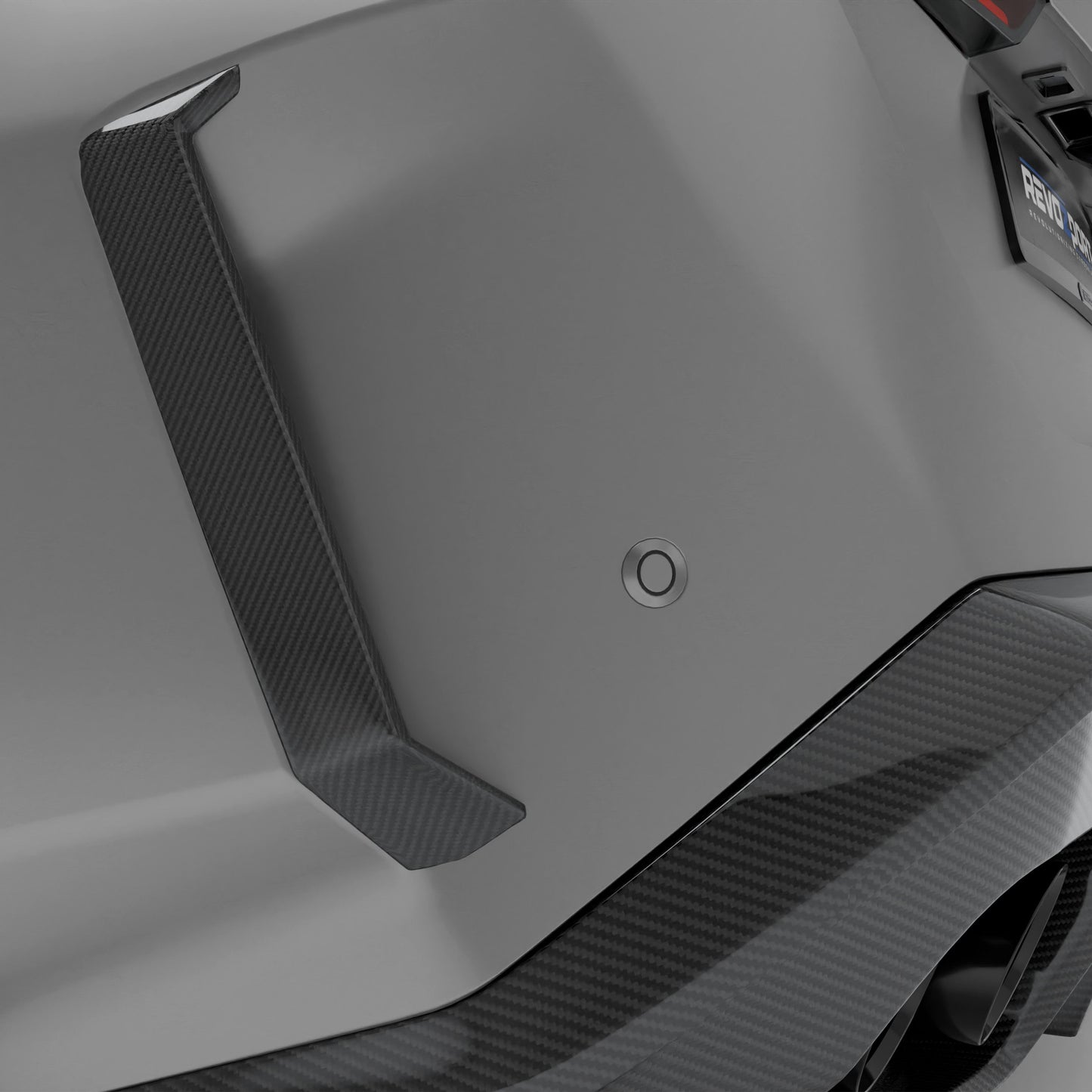 RevoZport Carbon Canards achterbumper voor BMW M5 G90, G99