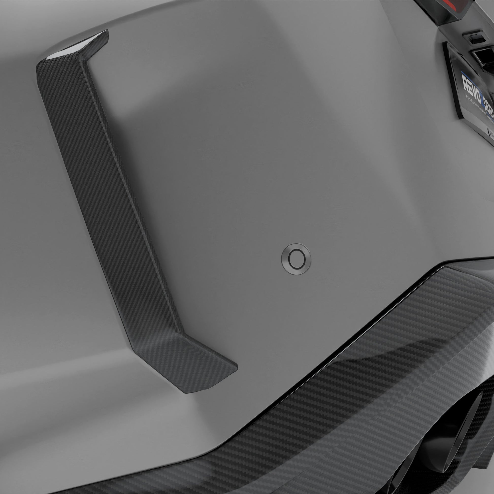 RevoZport Carbon Canards achterbumper voor BMW M5 G90, G99