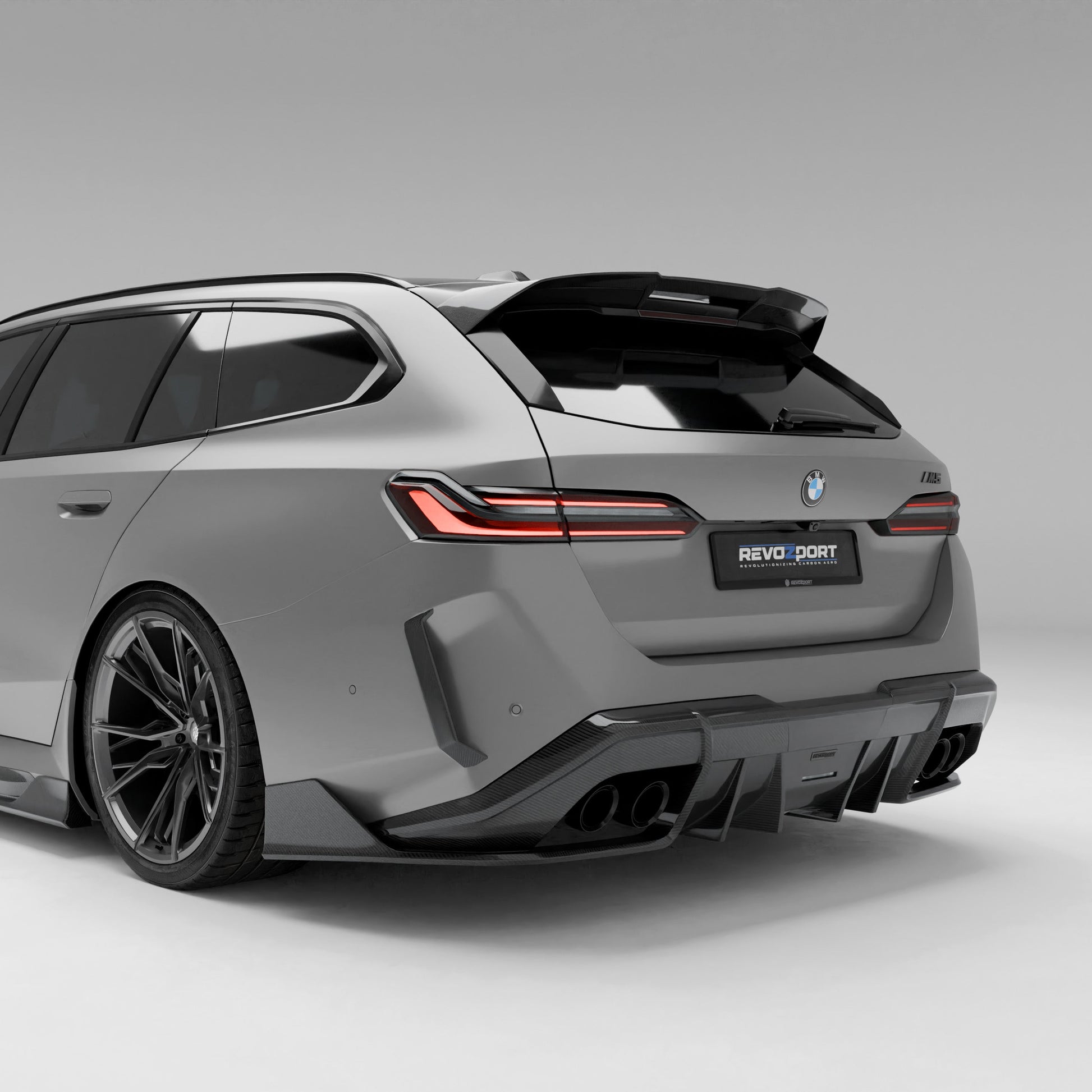 RevoZport Carbon Diffuser voor BMW M5 G90, G99