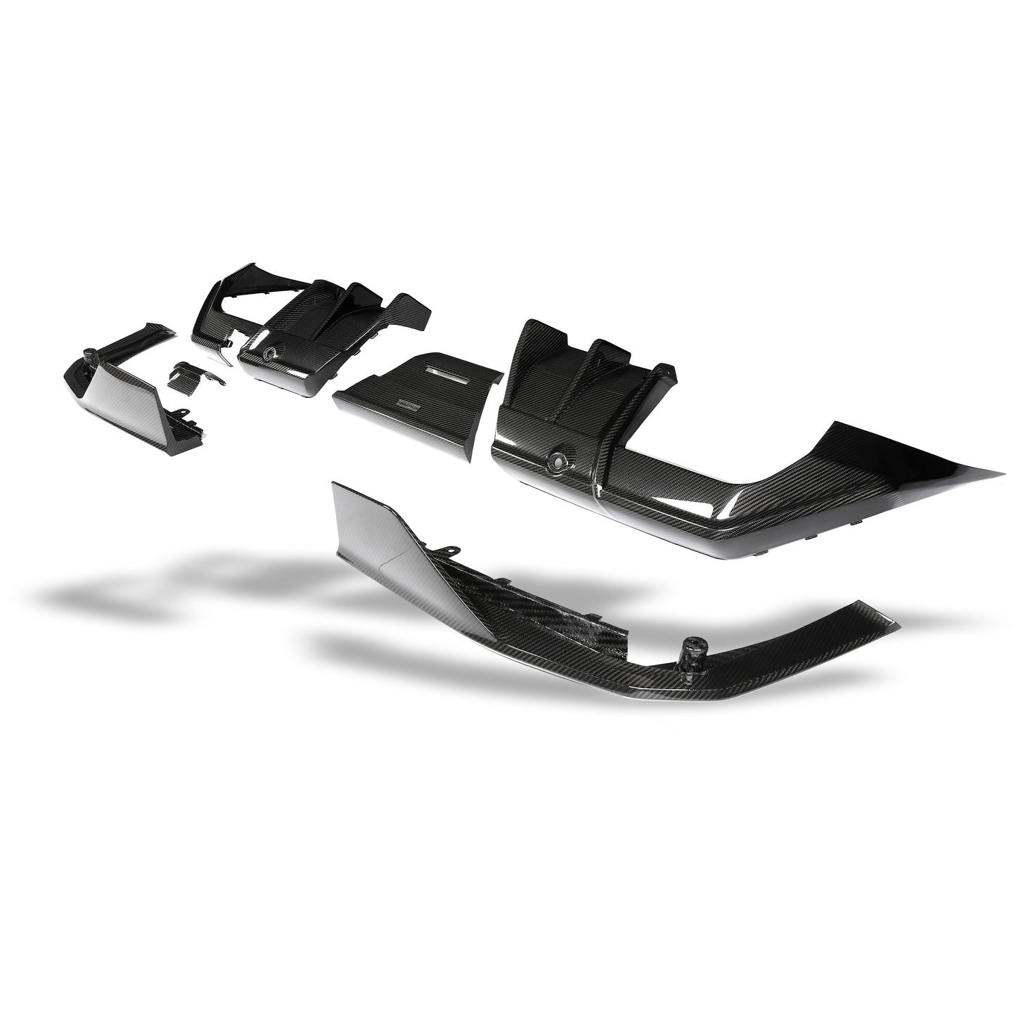 RevoZport Carbon Diffuser voor BMW M5 G90, G99