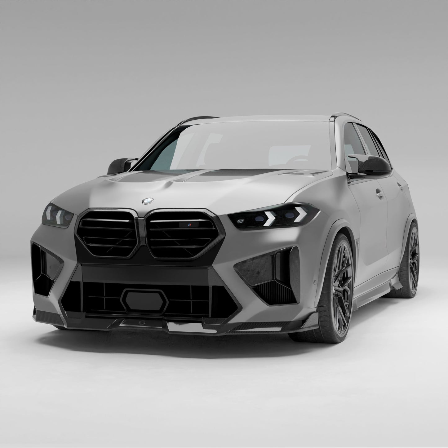 RevoZport Carbon Front Splitter voorbumper LCI voor BMW X5M F95