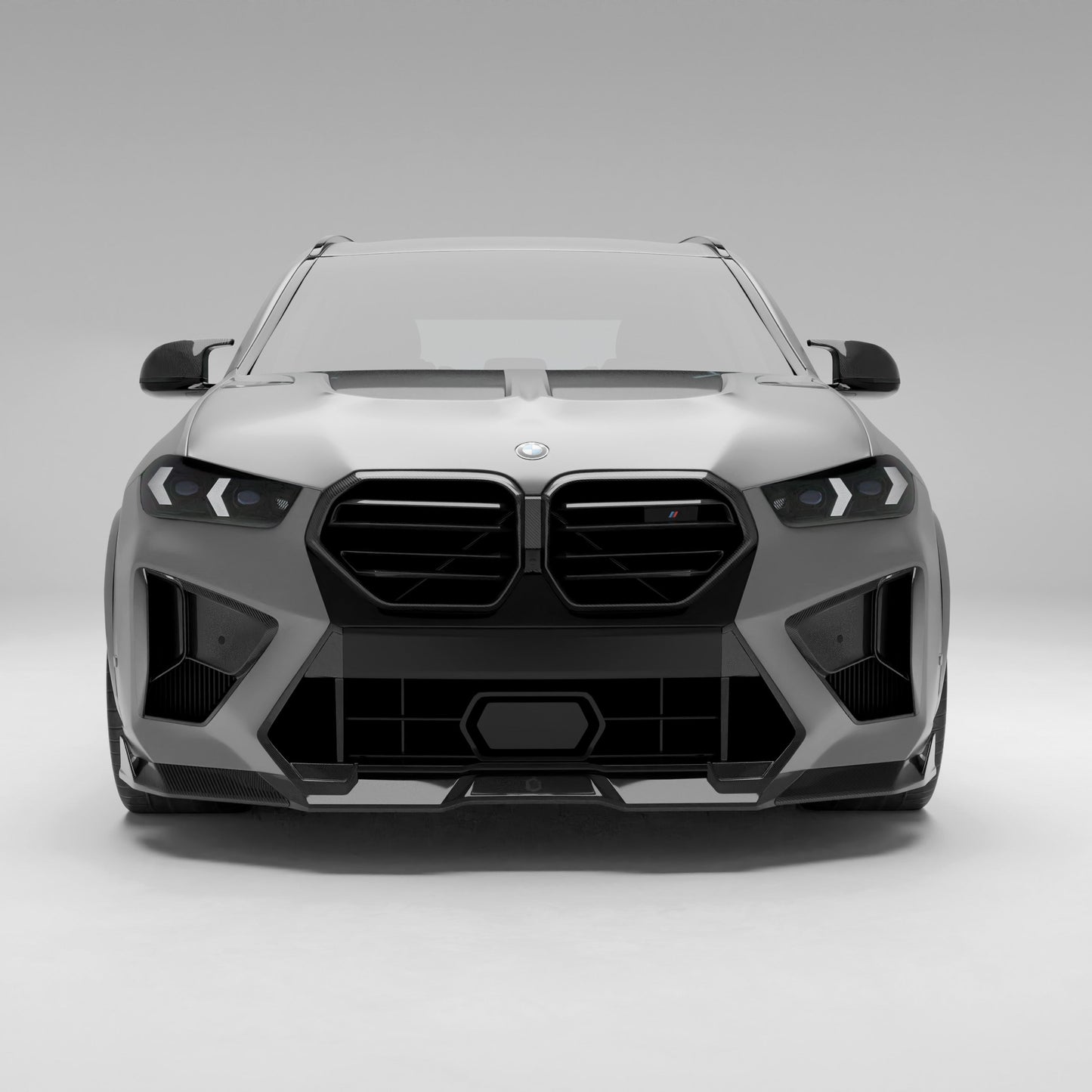 RevoZport Carbon Vents voorbumper voor BMW X5M / X6M F95, F96