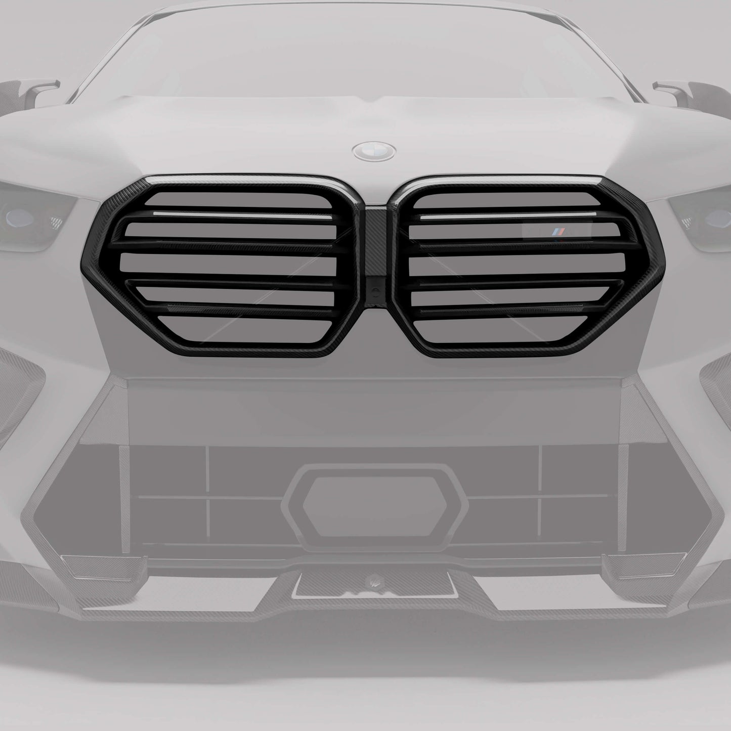 RevoZport Carbon Grille voorbumper voor BMW X5M / X6M F95, F96