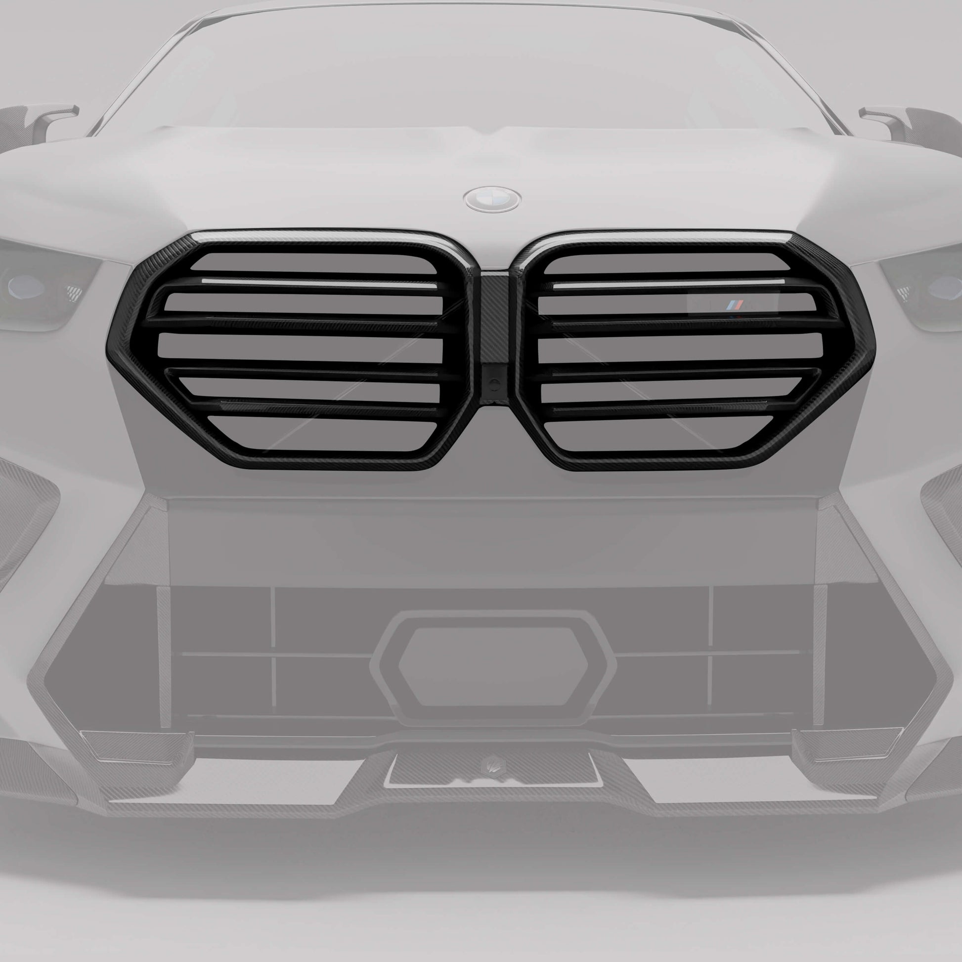RevoZport Carbon Grille voorbumper voor BMW X5M / X6M F95, F96