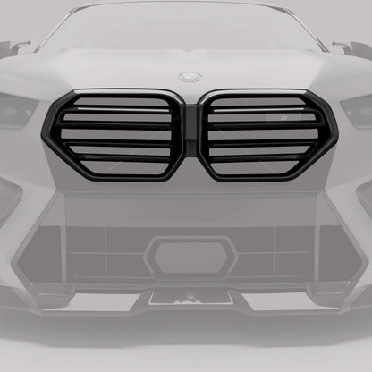 RevoZport Carbon Grille voorbumper voor BMW X5M / X6M F95, F96