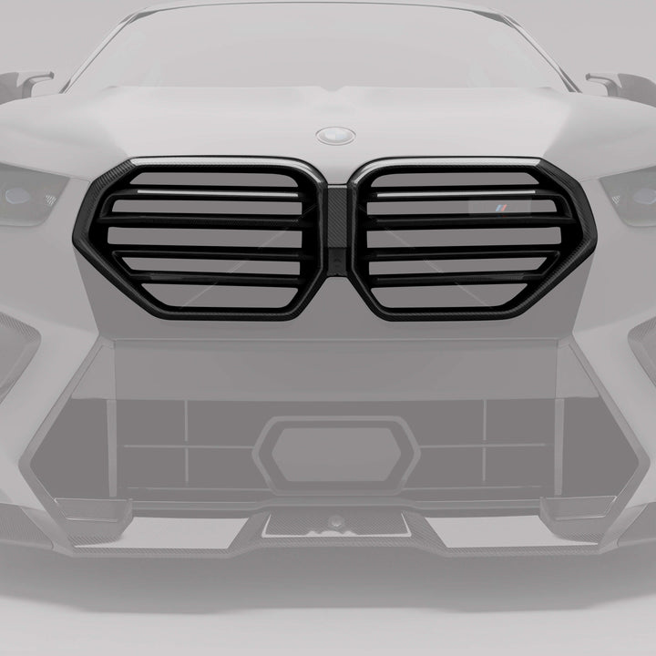 RevoZport Carbon Grille voorbumper voor BMW X5M / X6M F95, F96